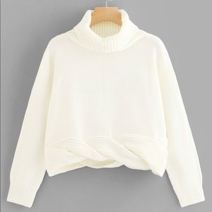 Cream Turtleneck